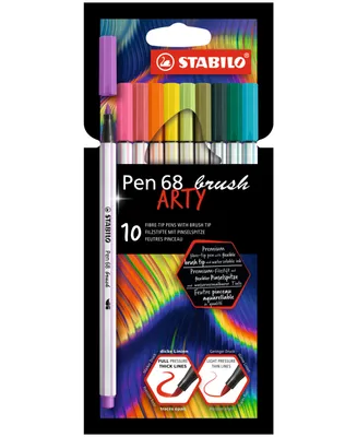 Stabilo Pen 68 Arty Brush 10 Piece Set