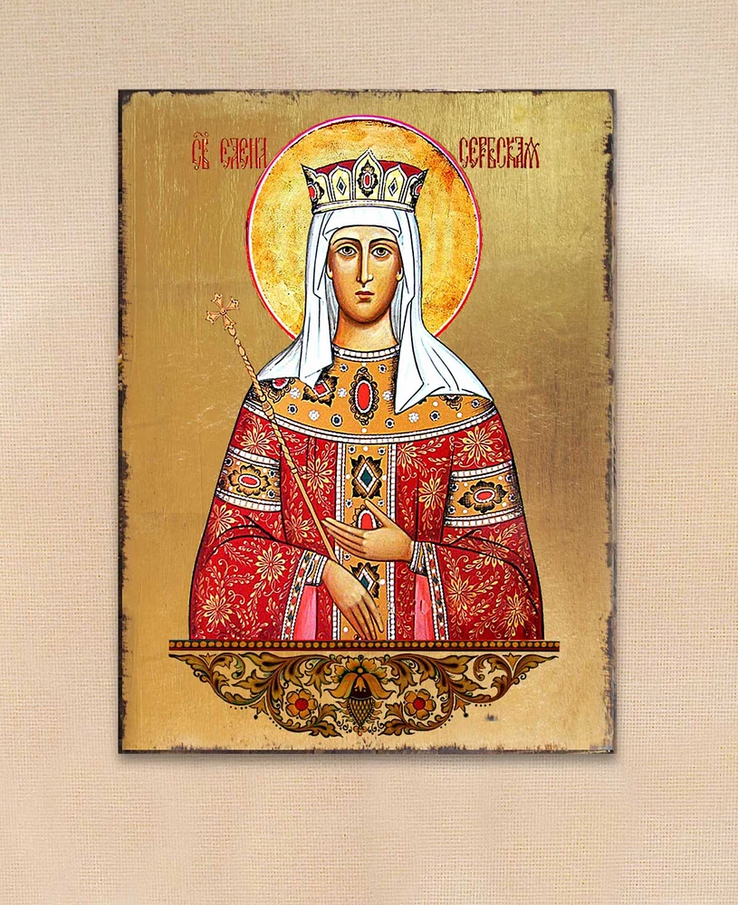 Designocracy Saint Elena Icon 16" x 12"