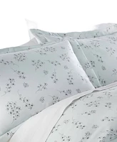 Southshore Fine Linens Sweet Floral 3 Piece Comforter and Sham Set