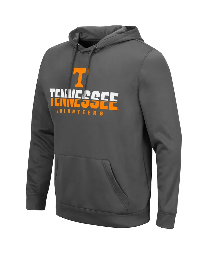 Men's Colosseum Charcoal Tennessee Volunteers Lantern Pullover Hoodie