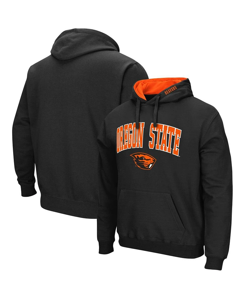 Colosseum Men's Oregon State Beavers Arch & Logo 3.0 Pullover Hoodie