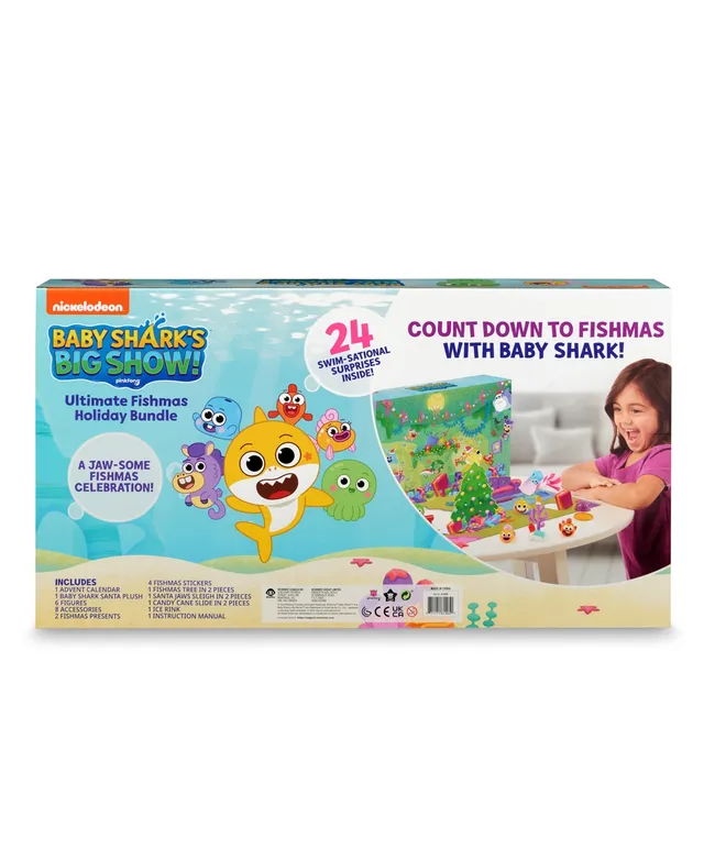 Baby Shark Closeout! Baby Shark Advent Santa Set | CoolSprings Galleria