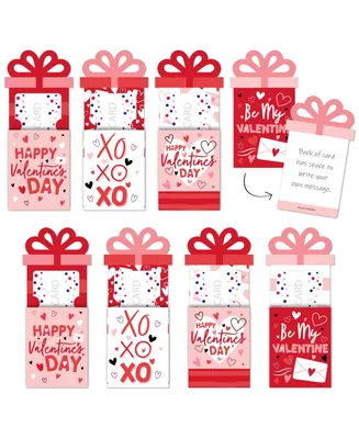 Assorted Valentine's Day Money Gift Card Sleeves - Nifty Gifty Card Holders 8 Ct