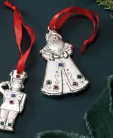 Lenox Jeweled Santa Ornament