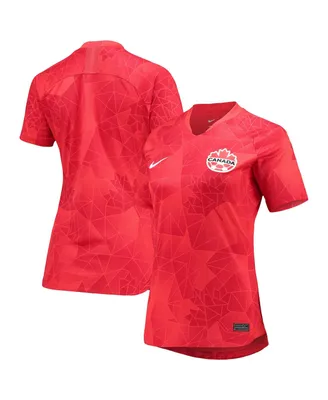 Women's Nike Red Canada National Team Home Replica Jersey