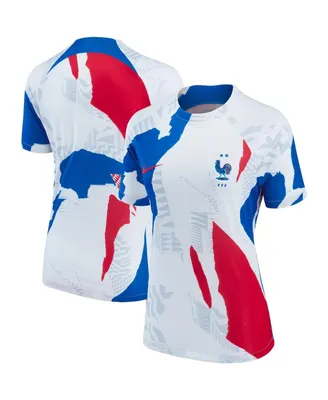 Women's Nike White France National Team 2022 Pre-Match Top