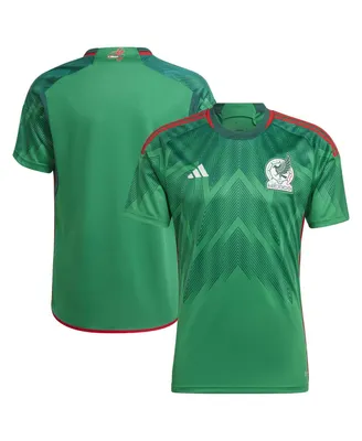 Men's adidas Green Mexico National Team 2022/23 Home Blank Replica Jersey