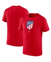 Men's Nike Red Atletico de Madrid Crest T-shirt