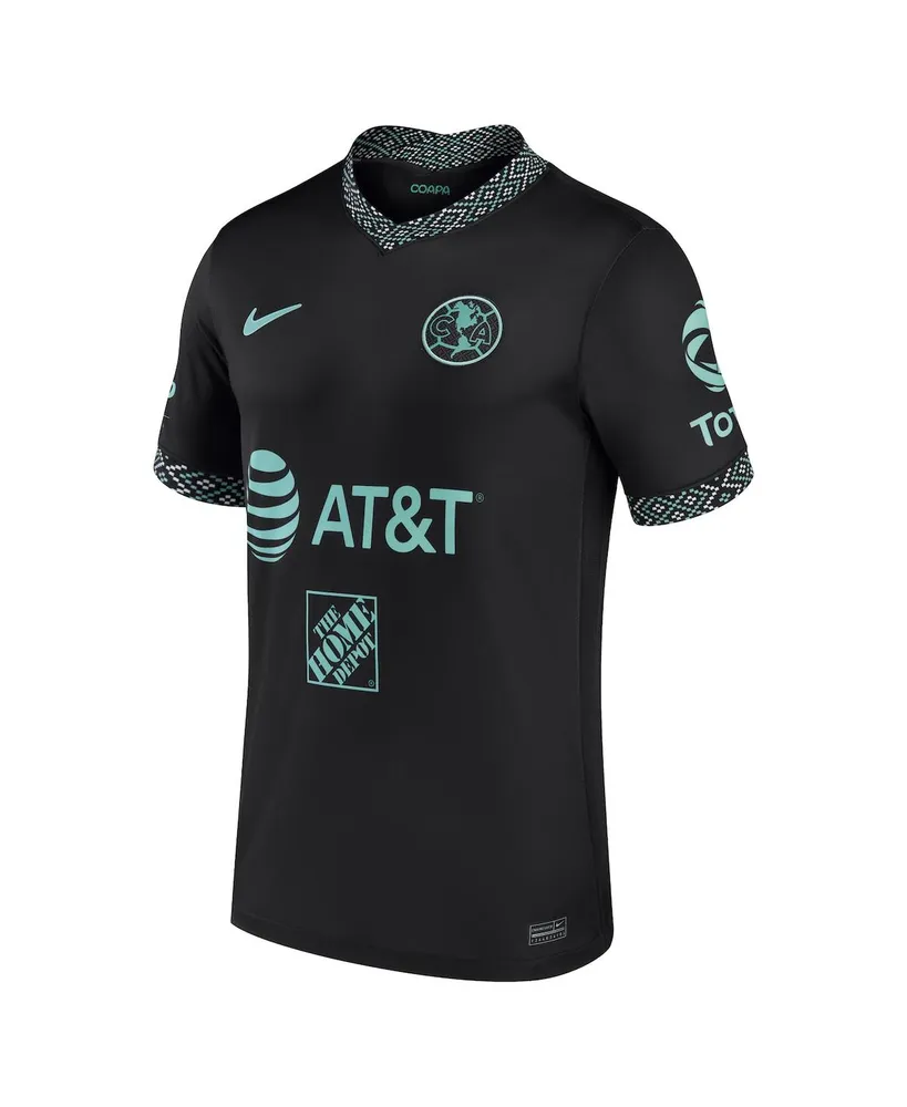 Men's Nike Black Club America 2021/22 Third Replica Jersey