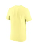 Men's Nike Yellow Club America Swoosh Logo T-shirt