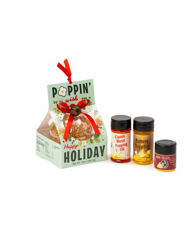 Wabash Valley Farms Get the Holidays Popping 4 Piece, Gift Set