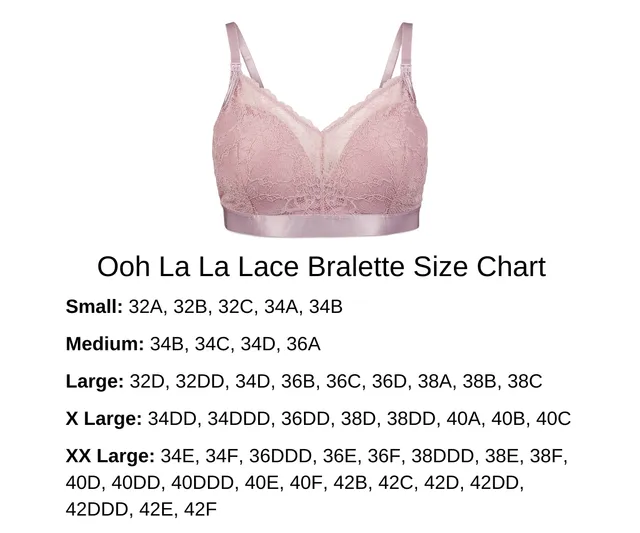 Oh La Lari Ooh La Nursing Bralette Bra (Black-Nude, Small) at   Women's Clothing store