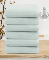 Linum Home Ediree Turkish Cotton 6 Piece Hand Towels Set