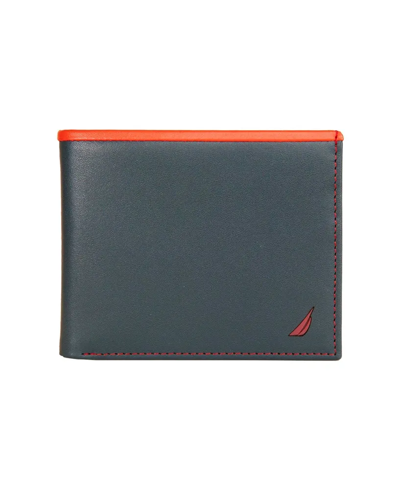 Nautica Men's Pop J Class Bifold Wallet