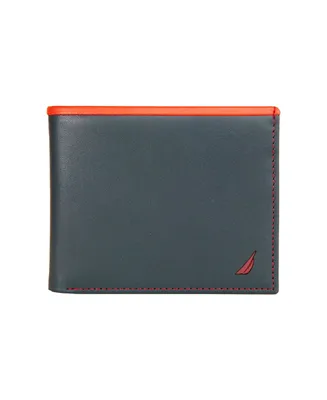 Nautica Men's Pop J Class Bifold Wallet