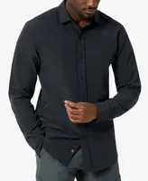 Kenneth Cole Men's Solid Slim Fit Performance Shirt