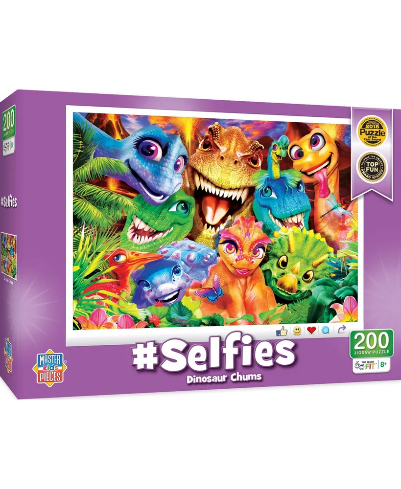 Masterpieces Selfies - Dinosaur Chums 200 Piece Jigsaw Puzzle