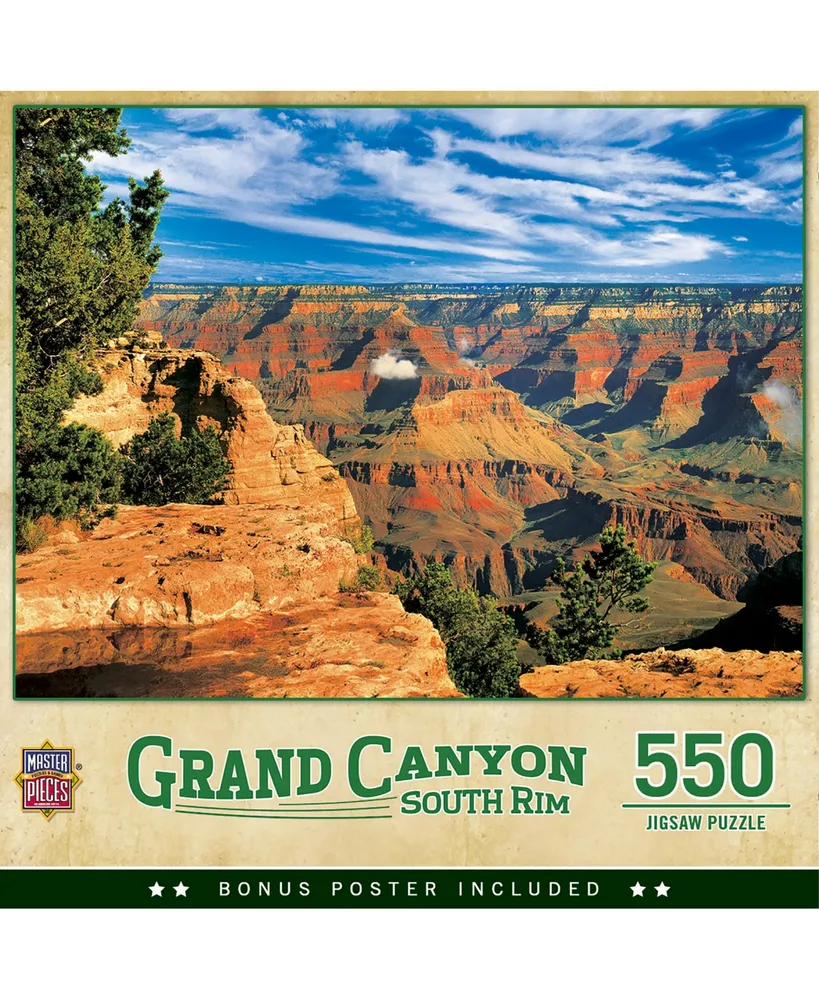 Masterpieces Grand Canyon South Rim 550 Piece Jigsaw Puzzle for Adults