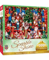 MasterPieces Sparkle & Shine - Holiday Festivities 500 Piece Glitter Puzzle