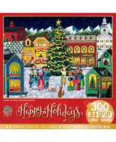 Masterpieces Happy Holidays - Holiday Harmony 300 Piece Ez Grip Puzzle