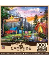 Masterpieces Campside Pine Valley Camp 300 Piece Ez Grip Jigsaw Puzzle