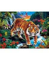 Masterpieces Glow in the Dark - Stalking Tiger 300 Piece Ez Grip Puzzle