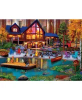 Masterpieces Lazy Days - Cabin in the Cove 750 Piece Jigsaw Puzzle