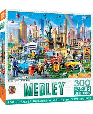 Masterpieces Medley - The Big Apple 300 Piece Ez Grip Jigsaw Puzzle