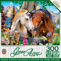 Masterpieces Green Acres - Mountain Meadow Farm 300 Piece Ez Grip Puzzle