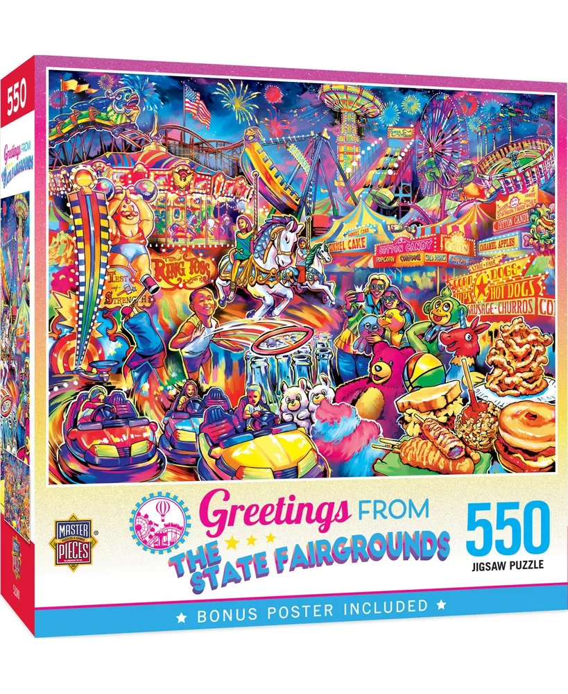 Masterpieces Greetings From The State Fairgrounds - 550 Piece Puzzle