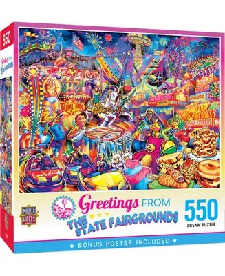 Masterpieces Greetings From The State Fairgrounds - 550 Piece Puzzle