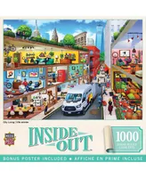 Masterpieces Inside Out - City Living 1000 Piece Jigsaw Puzzle