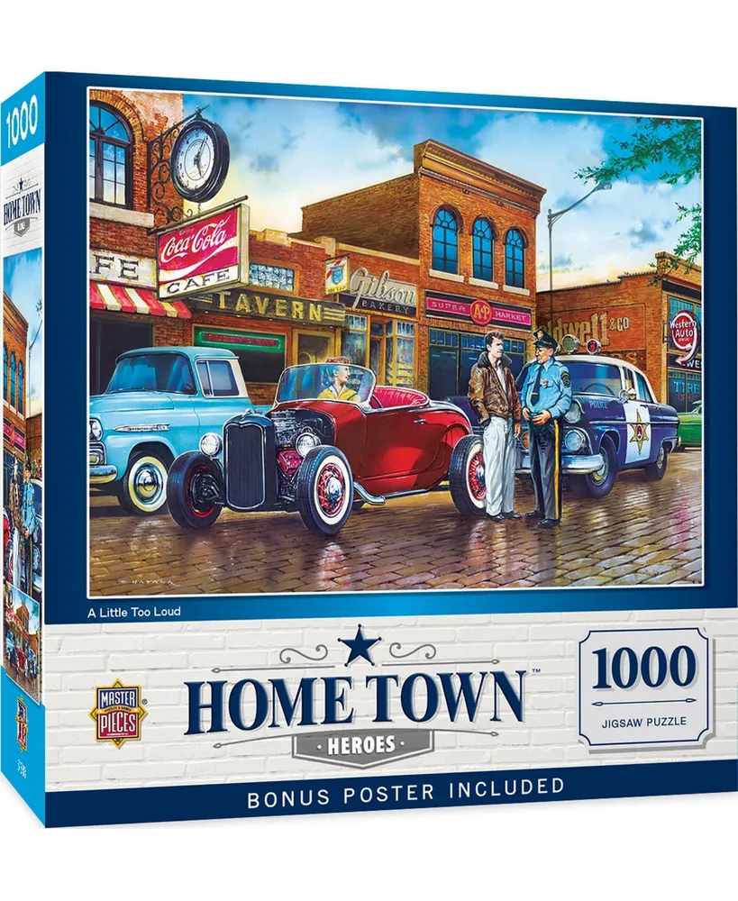 Masterpieces Hometown Heroes - A Little Too Loud 1000 Piece Puzzle