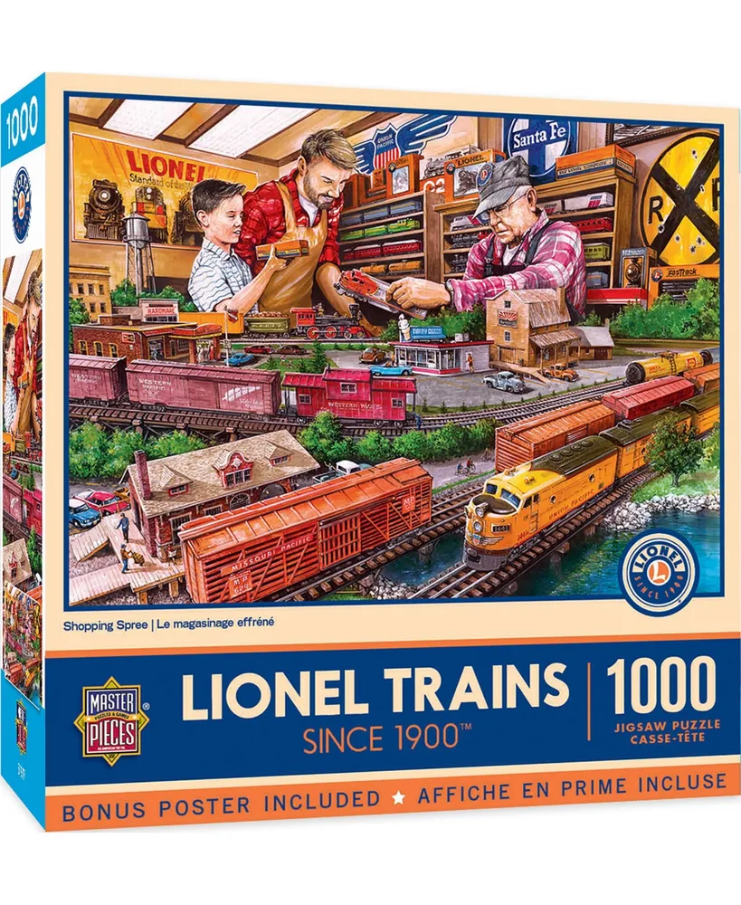 Masterpieces Lionel Trains - Shopping Spree 1000 Piece Jigsaw Puzzle