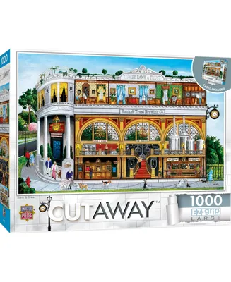 Masterpieces Cutaway - Bank & Brew 1000 Piece Ez Grip Jigsaw Puzzle