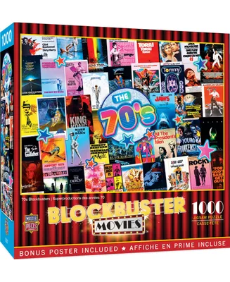Masterpieces 70's Blockbusters 1000 Piece Jigsaw Puzzle for Adults