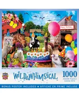 Masterpieces Wild & Whimsical Birthday Party 1000 Piece Jigsaw Puzzle