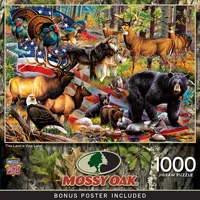 Masterpieces Mossy Oak This Land is Your Land 1000 Piece Jigsaw Puzzle