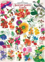 Masterpieces Farmer's Almanac - Backyard Garden Flowers 1000 Piece Puzzle