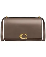 Coach Luxe Refined Calf Leather Bandit Shoulder Bag