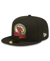 Men's New Era Black Arizona Cardinals 2022 Salute To Service 59FIFTY Fitted Hat