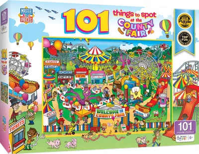 Masterpieces 101 Things to Spotat the County Fair - 101 Piece Puzzle
