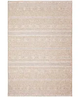 Liora Manne' Orly Stripe 7'10" x 9'10" Outdoor Area Rug