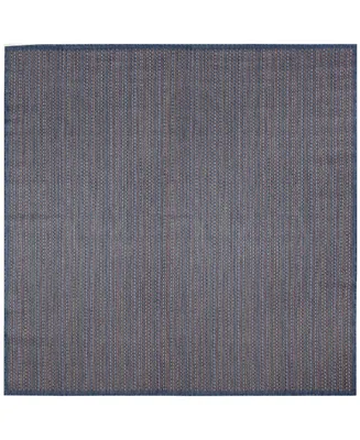 Liora Manne' Texture 7'10" x 7'10" Square Outdoor Area Rug
