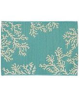 Liora Manne' Esencia Coral Edge 2' x 2'10" Area Rug