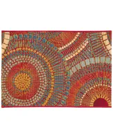 Liora Manne' Esencia Circles 2'5" x 3'11" Area Rug