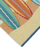 Liora Manne' Esencia Surf Break 2' x 2'10" Area Rug