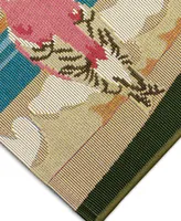 Liora Manne' Esencia Bathing Birdies 2' x 2'10" Area Rug