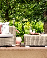 Liora Manne' Sahara Block Print Border 3'3" x 4'11" Outdoor Area Rug