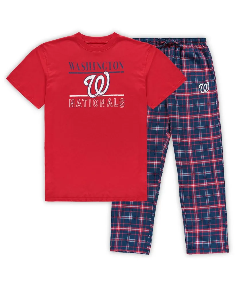 Concepts Sport Men's Concepts Sport Red/Navy St. Louis Cardinals Big & Tall  Lodge T-Shirt Pants Sleep Set